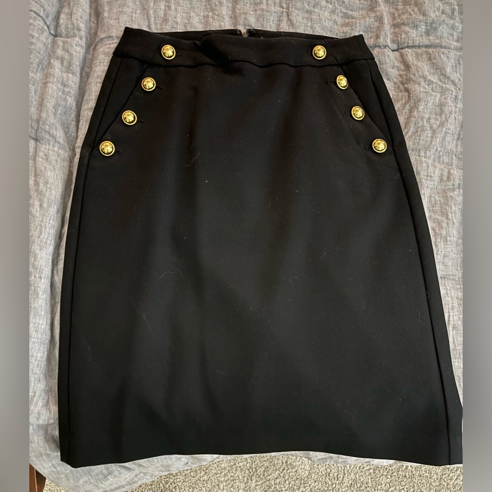 Loft black pencil skirt - great condition!